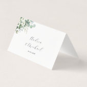 クリーン白ユーカリ結婚フローラ表番号 (裏面)