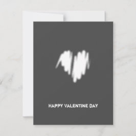 クリーン白企業のQRコードハート愛 シーズンカード