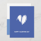 クリーン白企業のQRコードハート愛 シーズンカード (正面/裏面)