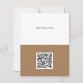 クリーン白企業のQRコードハート愛 シーズンカード (裏面)