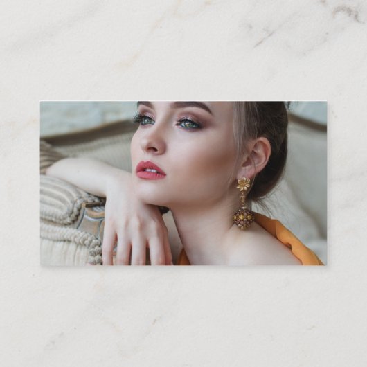 クリーン白黒ソーシャルメディアのアイコン写真とロゴ 名刺 (裏面)