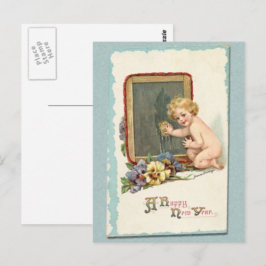 クリーン石板 ポストカード (正面/裏面)