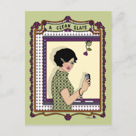 クリーン石板_A_ポストカード ポストカード