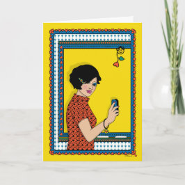 クリーン石板_B_グリーティングカード カード