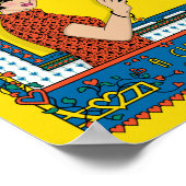 クリーン石板_B_8x10ポスター ポスター (角)