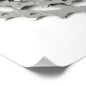 クリーン自転車ギアカセット ポスター (角)