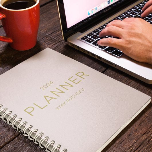 クリーン金ゴールドスクリプト&赤面ピンクステイ焦点引用文 プランナー手帳