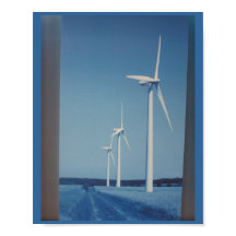 クリーン風エネルギーガインホイールファンの上の陸山