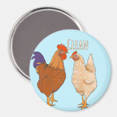 クリーン鶏食洗機磁石 マグネット (正面/裏面)