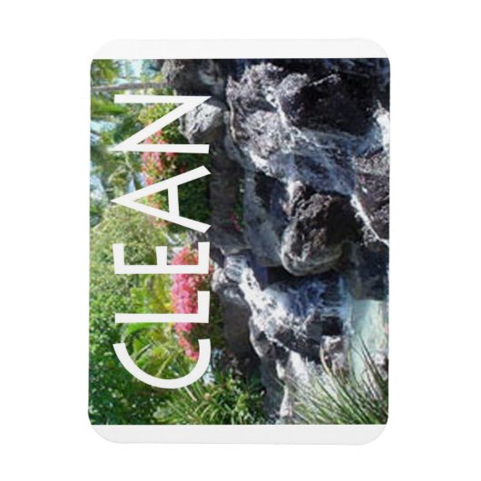 「クリーン」な食洗機用のウォーターフォールの柔軟な磁石 マグネット (縦)