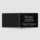 クリーン&エレガント葬儀/メモリアルゲストブック ゲストブック (全面)