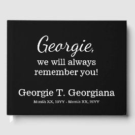 クリーン&エレガント葬儀/メモリアルゲストブック ゲストブック