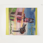 クリーン&オイル付きタック タペストリー (正面(横))