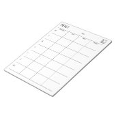 クリーン+シンプルプランナー ノートパッド (アングル)
