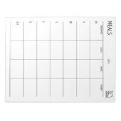 クリーン+シンプルプランナー ノートパッド (正面)