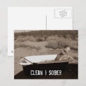 クリーン&ソバー ポストカード (正面/裏面)