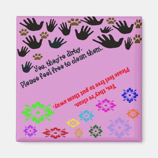 クリーン/ダーティマグネット マグネット (正面)