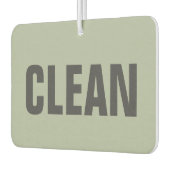 クリーン/ダーティ更新2 カーエアーフレッシュナー (左)