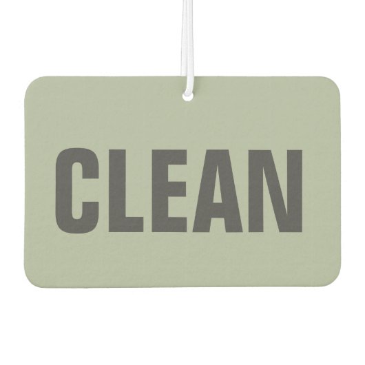 クリーン/ダーティ更新2 カーエアーフレッシュナー (正面)