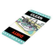 クリーン・ダーティ皿マグネット マグネット (左側)