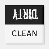 クリーン&ダーティ食洗機磁石 マグネット (正面)