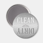 クリーン – ダーティ食洗機磁石 マグネット (正面/裏面)