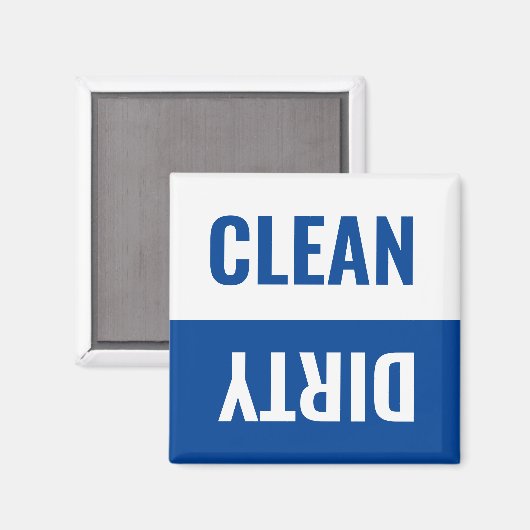 クリーン/ダーティ食洗機磁石 マグネット (正面/裏面)
