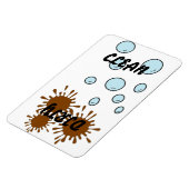 クリーン/ダーティ食洗機磁石 マグネット (左側)