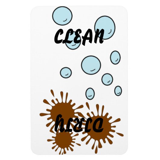 クリーン/ダーティ食洗機磁石 マグネット (縦)