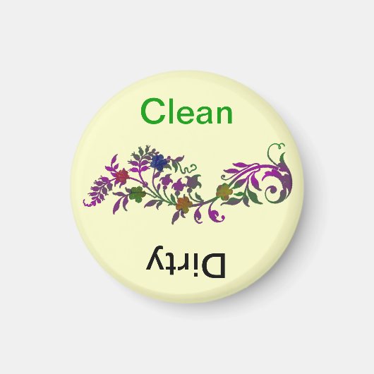 クリーン/ダーティ食洗機#2 マグネット (正面)