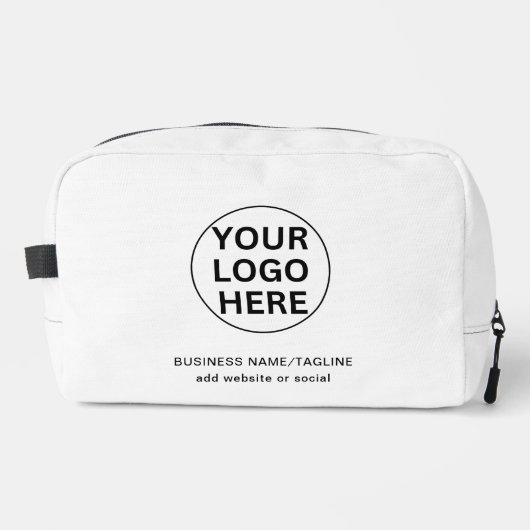 クリーン・ビジネス・ロゴと文字Lプロモーション・ホワイト ドップキット (正面)