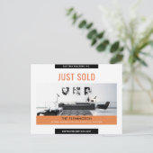 クリーン・ブラック・オレンジ「売実在ったばかりの不動産広告」 ポストカード (スタンド正面)