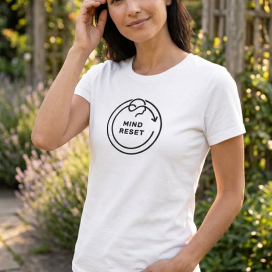 クリーン ミニマリスト マインドフルネス ウェルネス Tシャツ