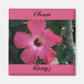 クリーン、汚い マグネット (正面)