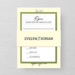 クリー伝統的ム結婚 招待状ベリーバンド