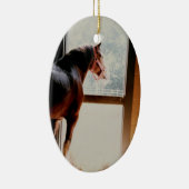 クリー威厳のあるデール セラミックオーナメント (右)