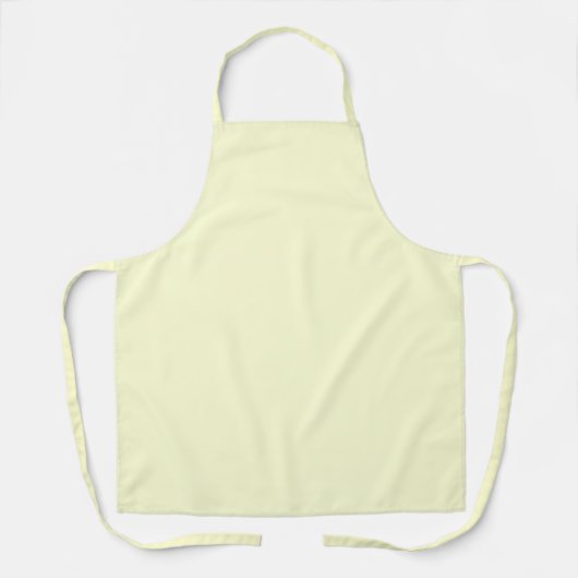 クリー無地のム エプロン (正面)