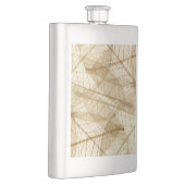 クリー素朴ム自然・ベージュ葉の フラスク (右)