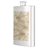 クリー素朴ム自然・ベージュ葉の フラスク (左)