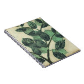 クリー葉ムの背景のとブランチ ノートブック (右側)