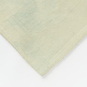 クリー葉ムの背景のとブランチ フリースブランケット (角)