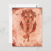 クリー語 – アンジェラス・ノヴス(ニューエンジェル) ポストカード (正面/裏面)