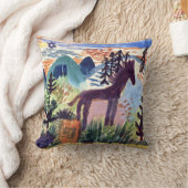 クリー – ザ・ホース クッション (ブランケット)