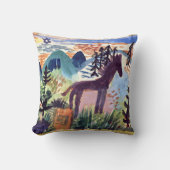 クリー – ザ・ホース クッション (正面)