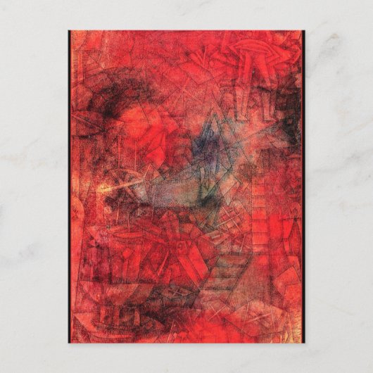 クリー – ステージリハーサル ポストカード (正面)