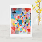 クリー・チュニジアガーデン カード (黄色い花)