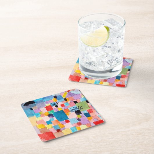 クリー・チュニジアガーデン スクエアペーパーコースター (インサイチュ)