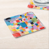 クリー・チュニジアガーデン スクエアペーパーコースター (アングル)