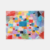 クリー・チュニジアガーデン フリースブランケット (正面(横))