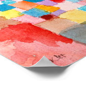 クリー・チュニジアガーデン ポスター (角)